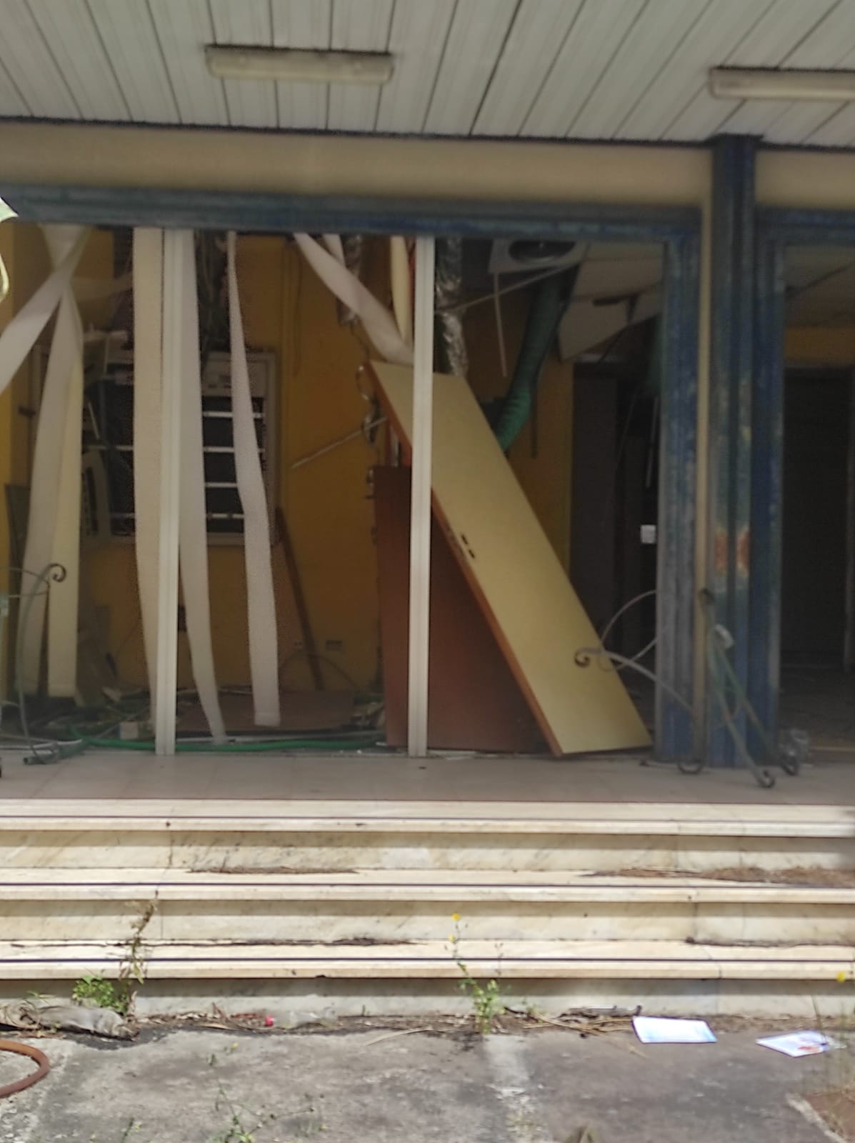 Sopralluogo Maurizio Caserta all'ex ospedale Ferrarotto di Catania (1)