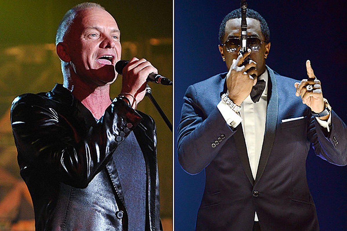 Sting riceve 5 mila dollari al giorno dal rapper Diddy: ecco perchè