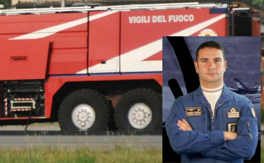 Precipita ultraleggero, muore capitano Frecce Tricolori