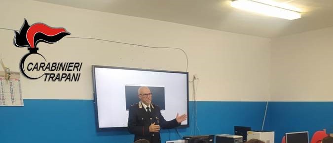 Valderice, carabinieri incontrano studenti istituto tecnico “Sciascia e Bufalino”