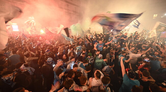 Napoli campione, un morto e tre feriti durante festeggiamenti