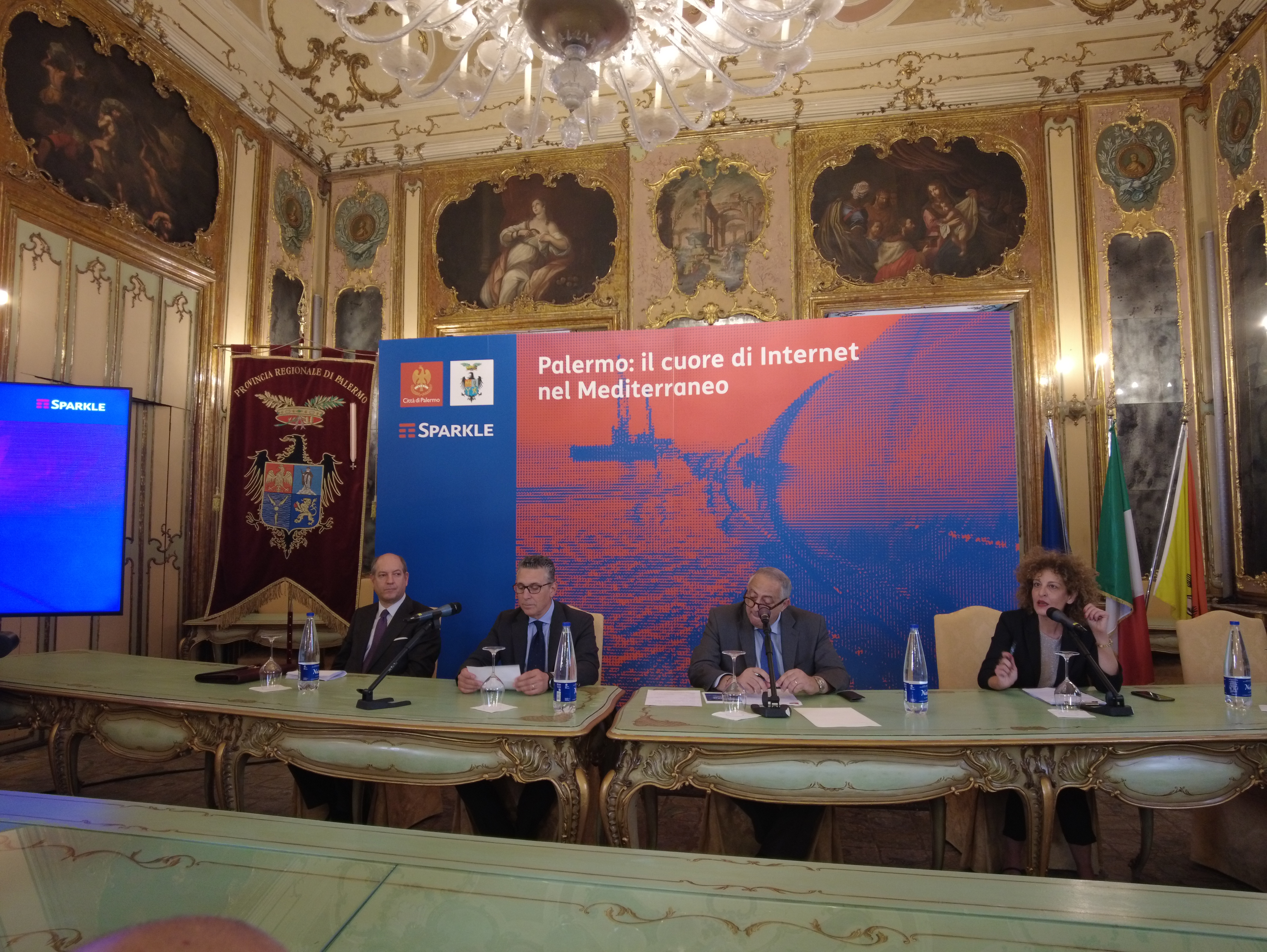 Sparkle, a Palermo il cavo “Blue Med”: Sicilia hub Mediterraneo nelle telecomunicazioni