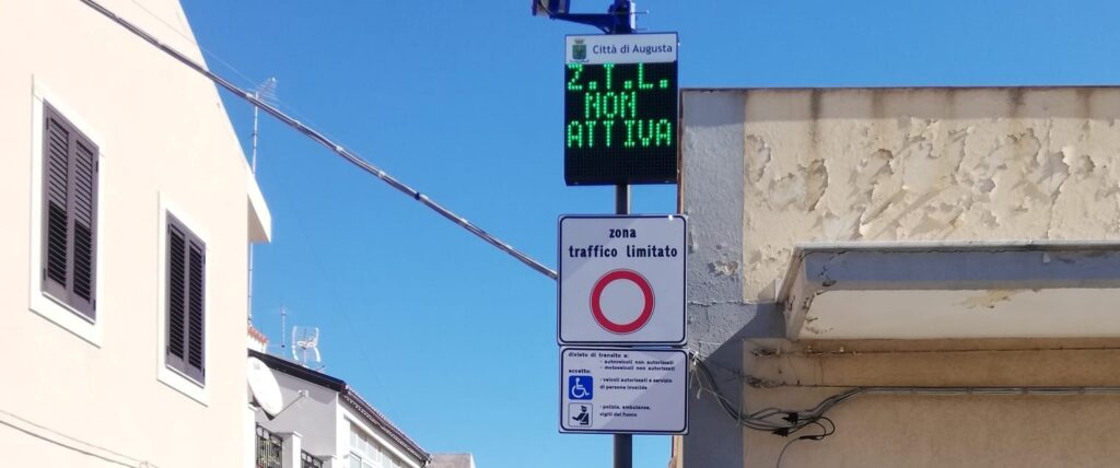 Brucoli, dal 16 giugno la Ztl con varchi elettronici