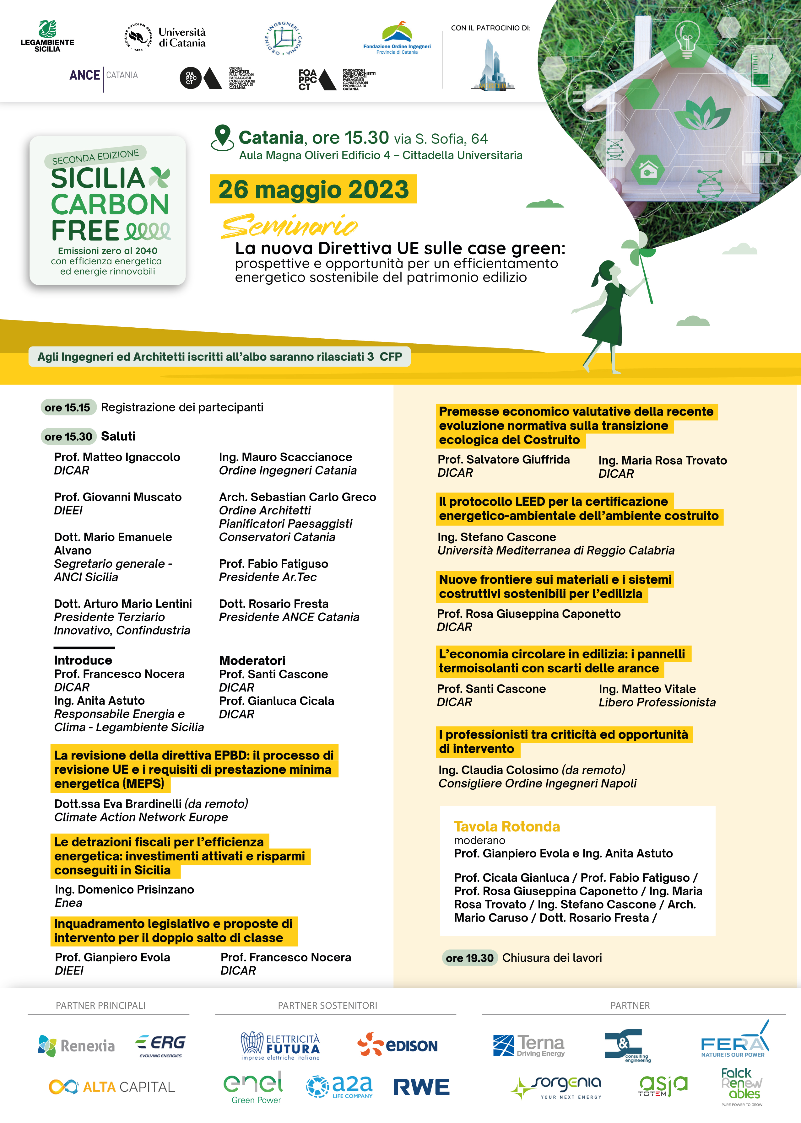 Direttiva Ue su case green, all’Unict conferenza sull’efficientamento energetico