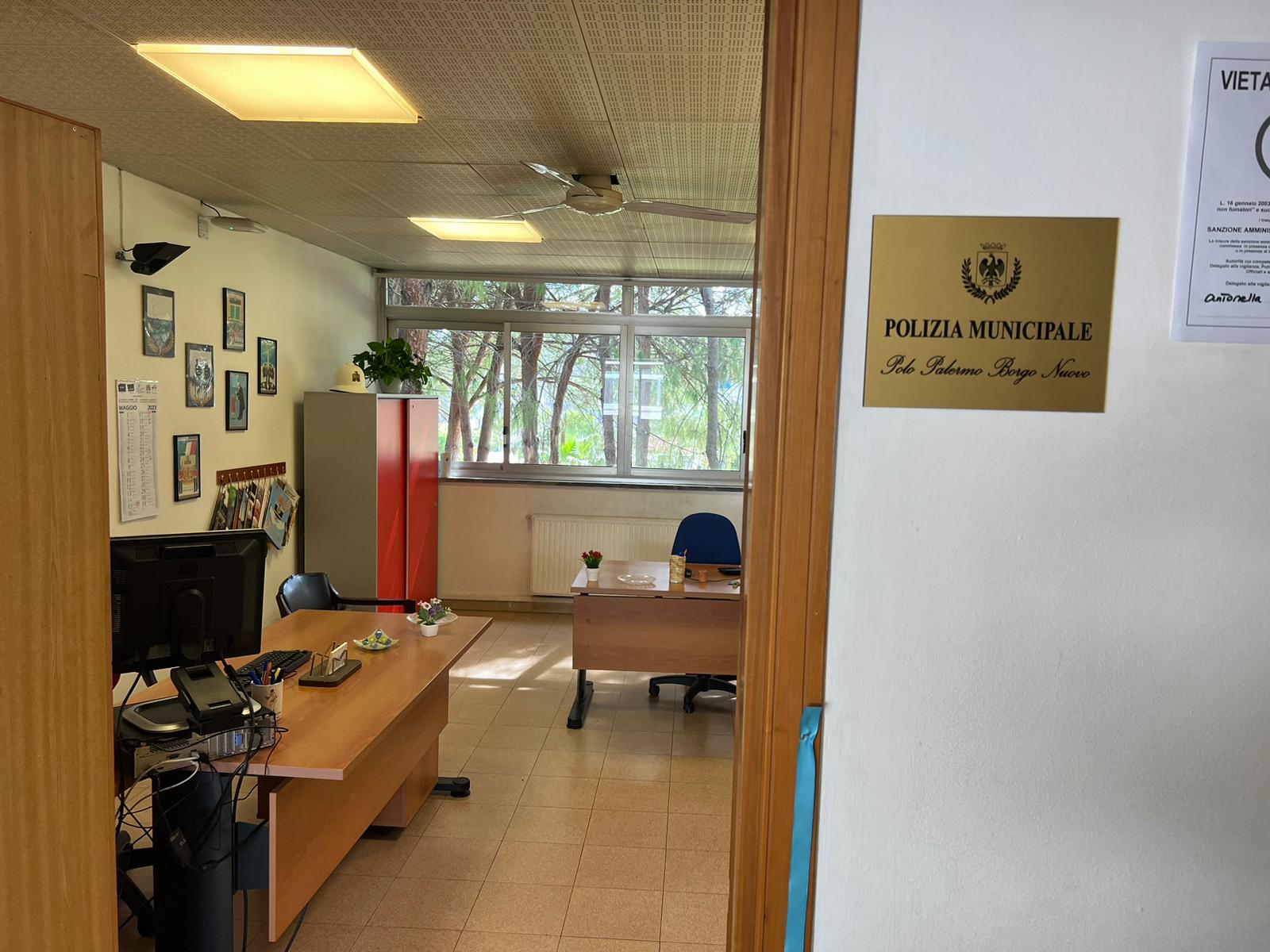 Palermo, un presidio dei Vigili urbani a Borgo Nuovo