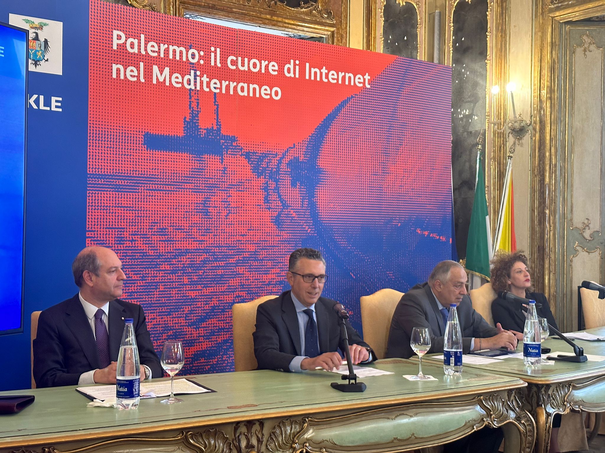 Sparkle lancia il cavo “Blue Med”: Sicilia al centro del traffico dati