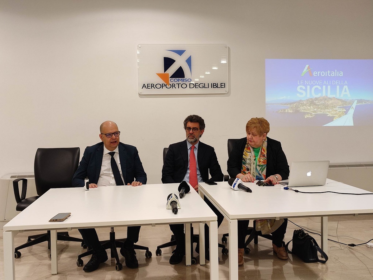 Aeroitalia anche a Comiso, nuovi voli dal 15 maggio: ecco verso dove