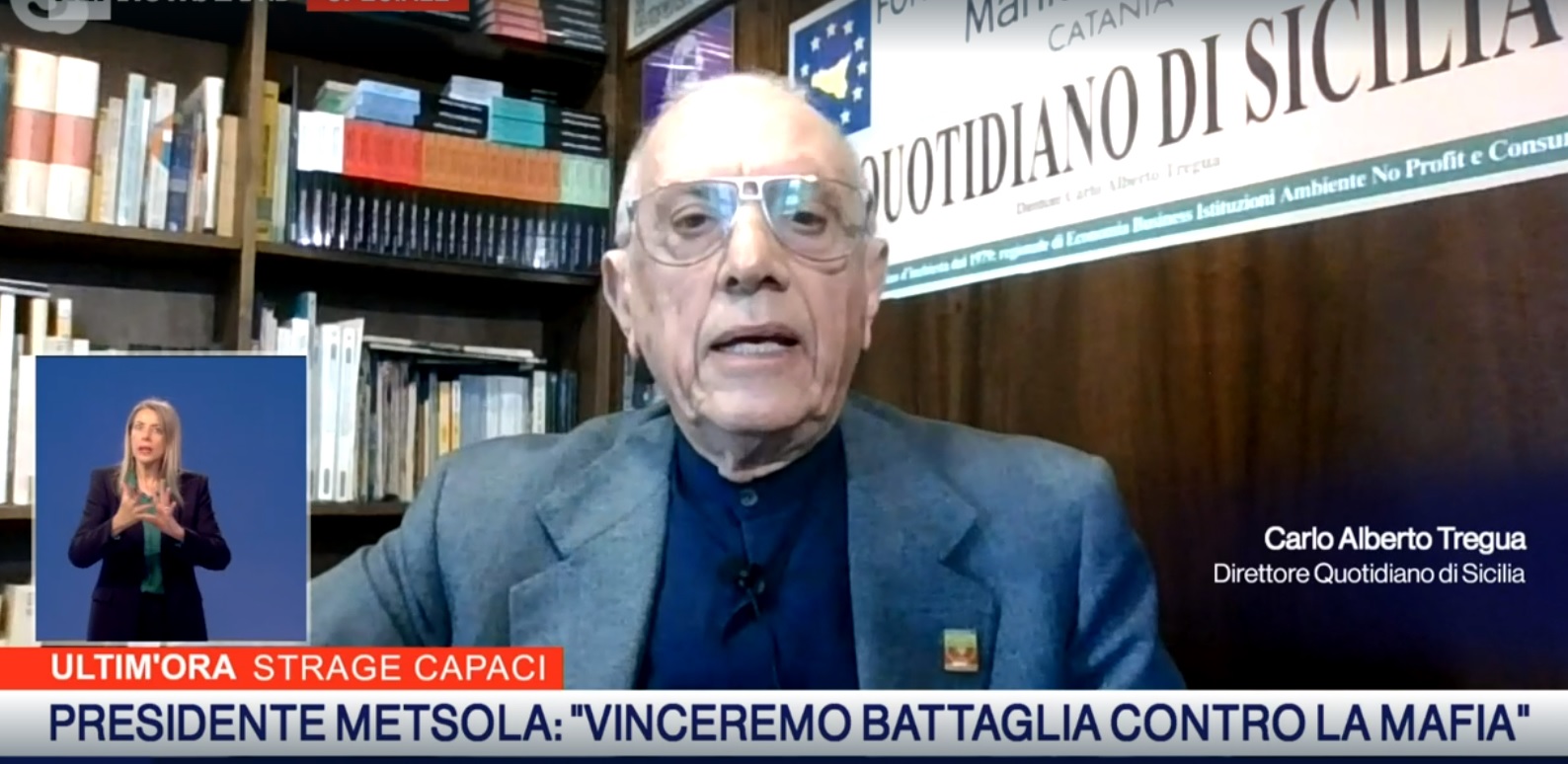Strage di Capaci, il direttore Tregua a RaiNews 24: “Memoria serve per evitare errori del passato”
