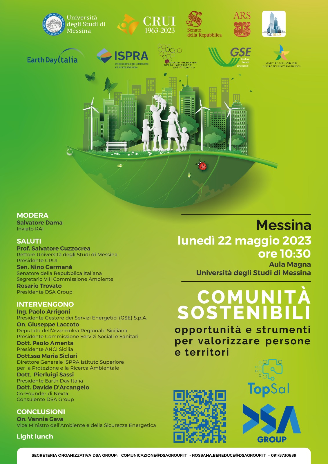 Galleria foto 'Comunità sostenibili, focus a Messina col viceministro dell’Ambiente Gava' - foto 2