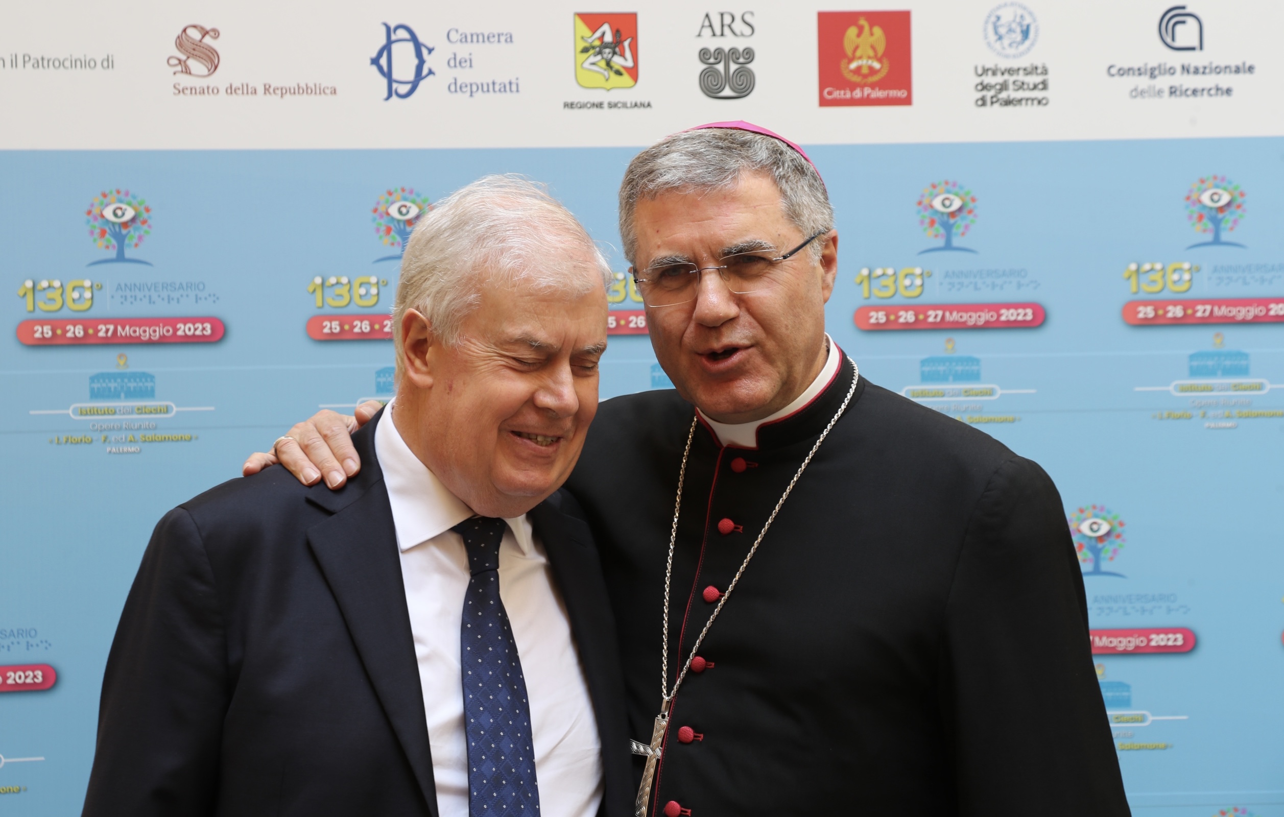 L’istituto dei ciechi di Palermo festeggia 130 anni. L’Arcivescovo Lorefice: “Qui si esprime l’energia dell’amore”