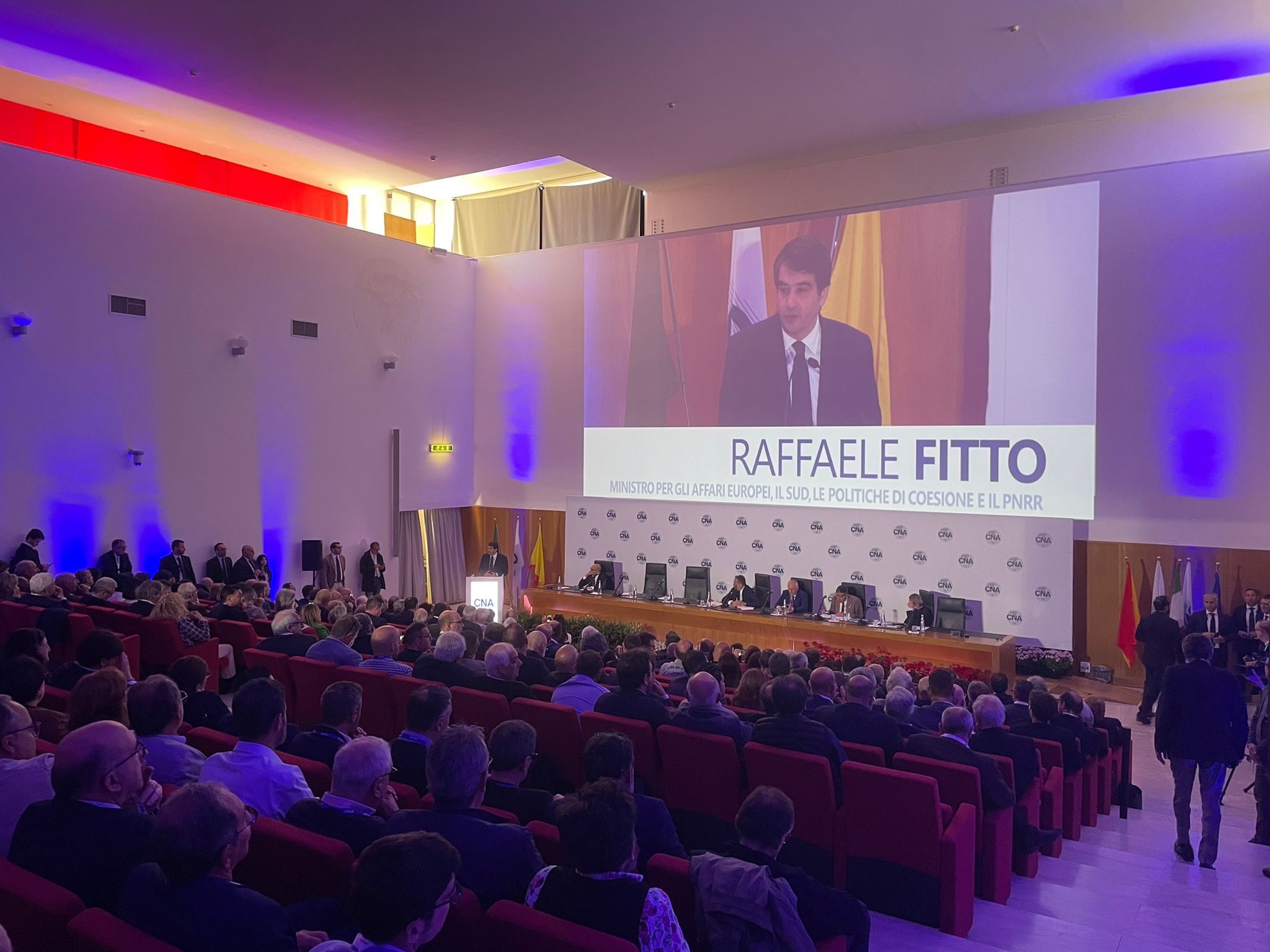 Cna sul Mezzogiorno, Fitto a Palermo: “Presto anche fondi per il Ponte”