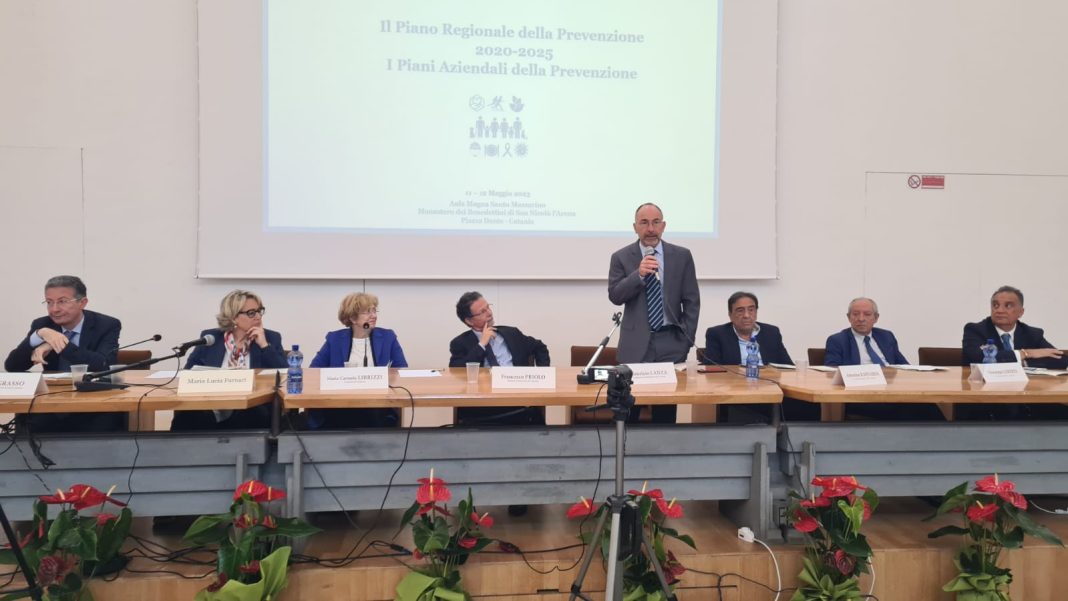 Piano Regionale Prevenzione, aperti i lavori ai “Benedettini”