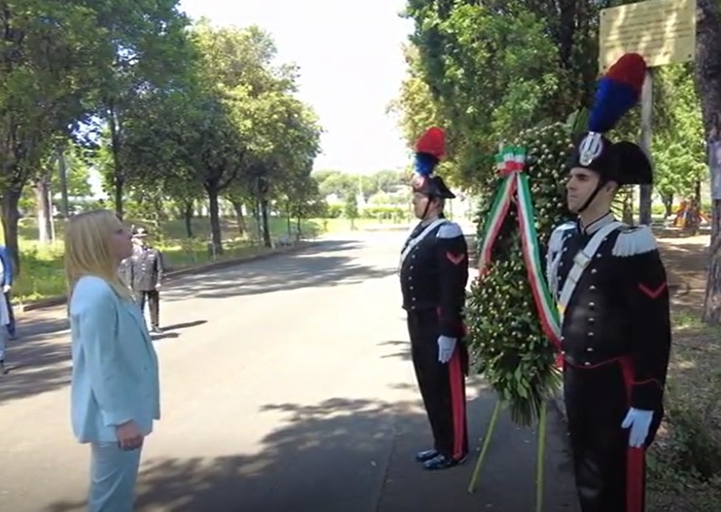 Strage di Capaci, l’omaggio di Giorgia Meloni: “Non dimentichiamo” – VIDEO