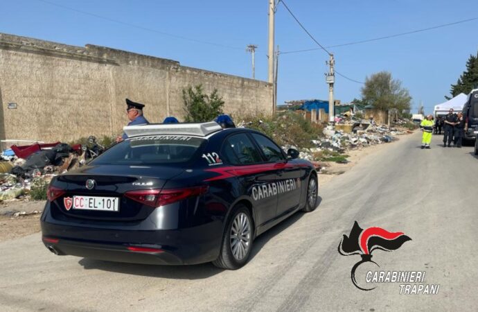 Sgombero ex cementificio Castelvetrano