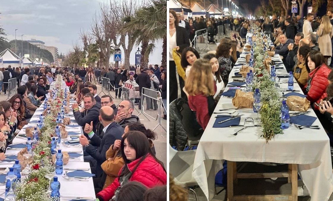 Mazara, la “cena dei mille” per festeggiare la cattura di Messina Denaro