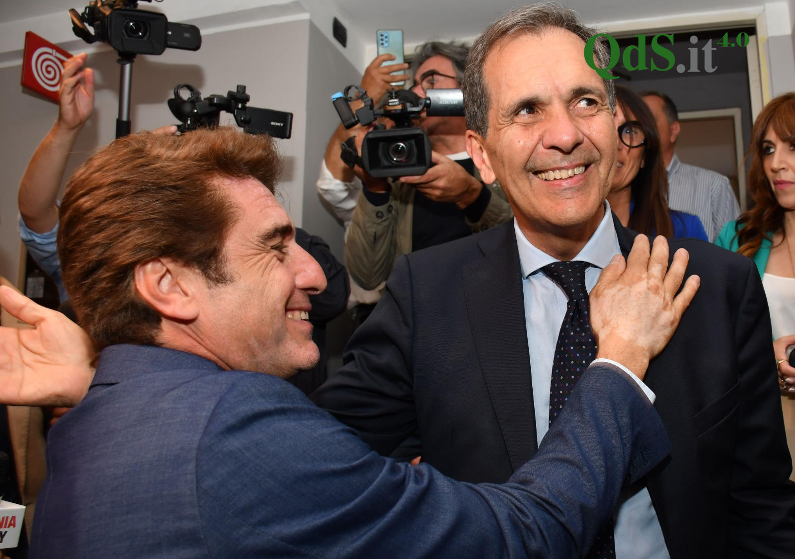 Elezioni Catania: felicità Trantino, delusione Caserta [LE FOTO]