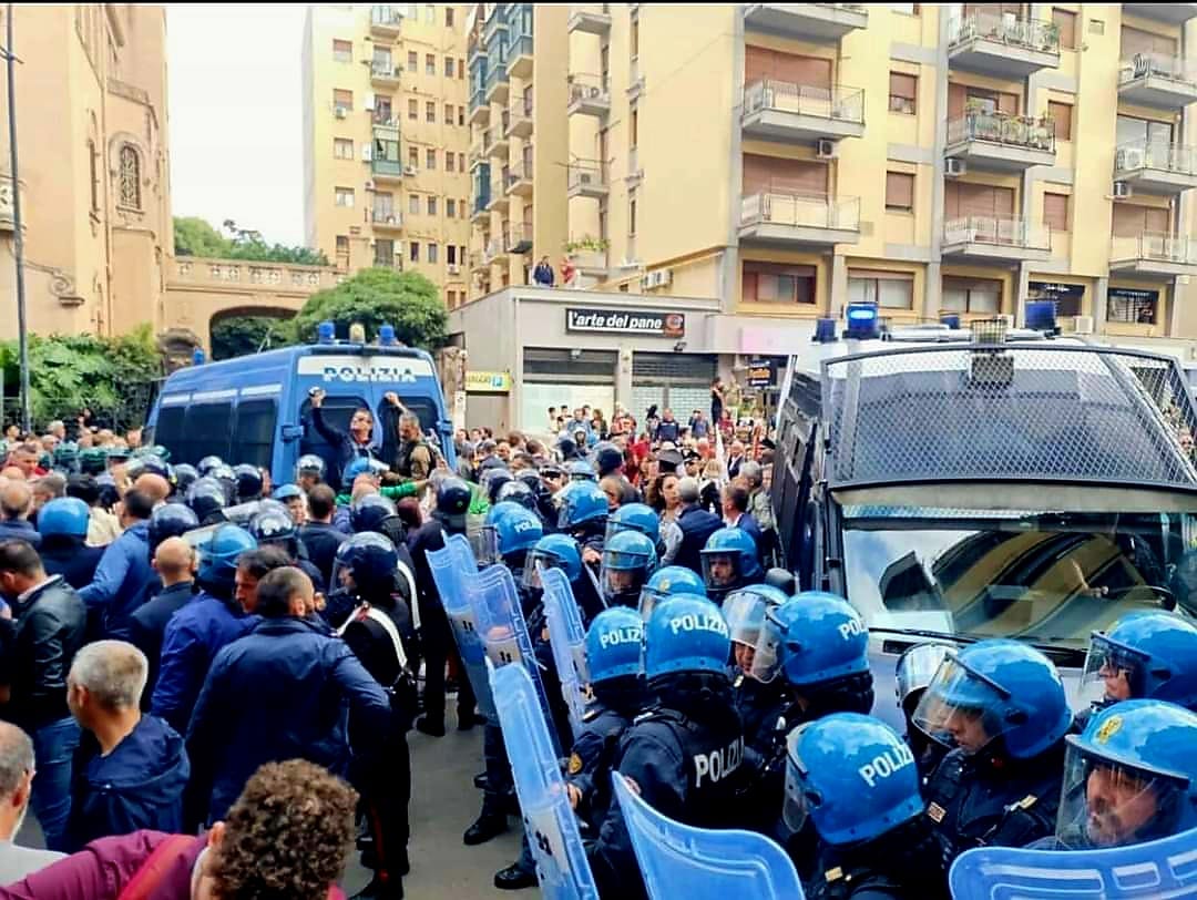 Palermo, corteo del 23 maggio, botta e risposta sugli scontri