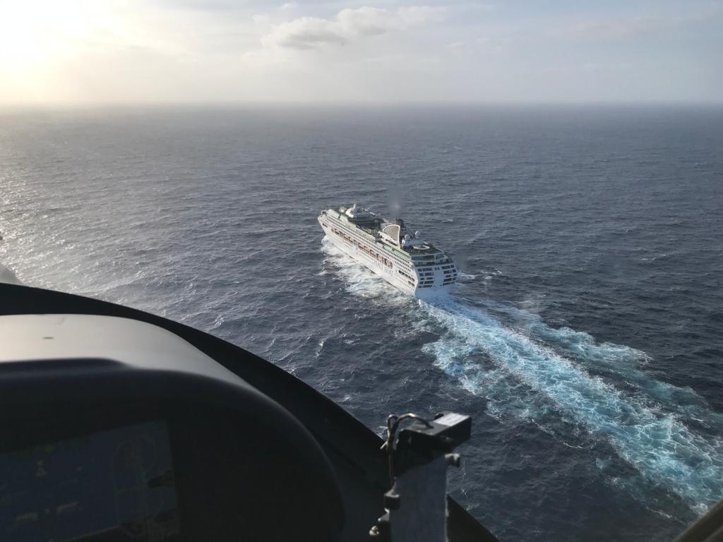 Mazara del Vallo, donna colta da ictus su nave da crociera: interviene l’elisoccorso
