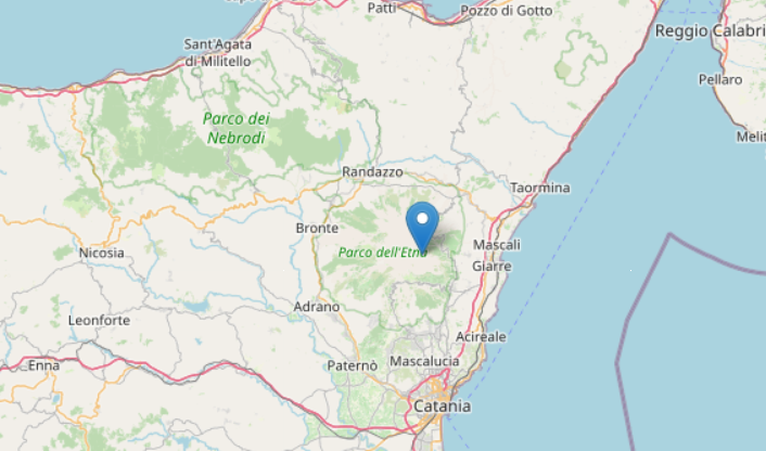 Terremoto a Catania, scossa di magnitudo 4 a Milo