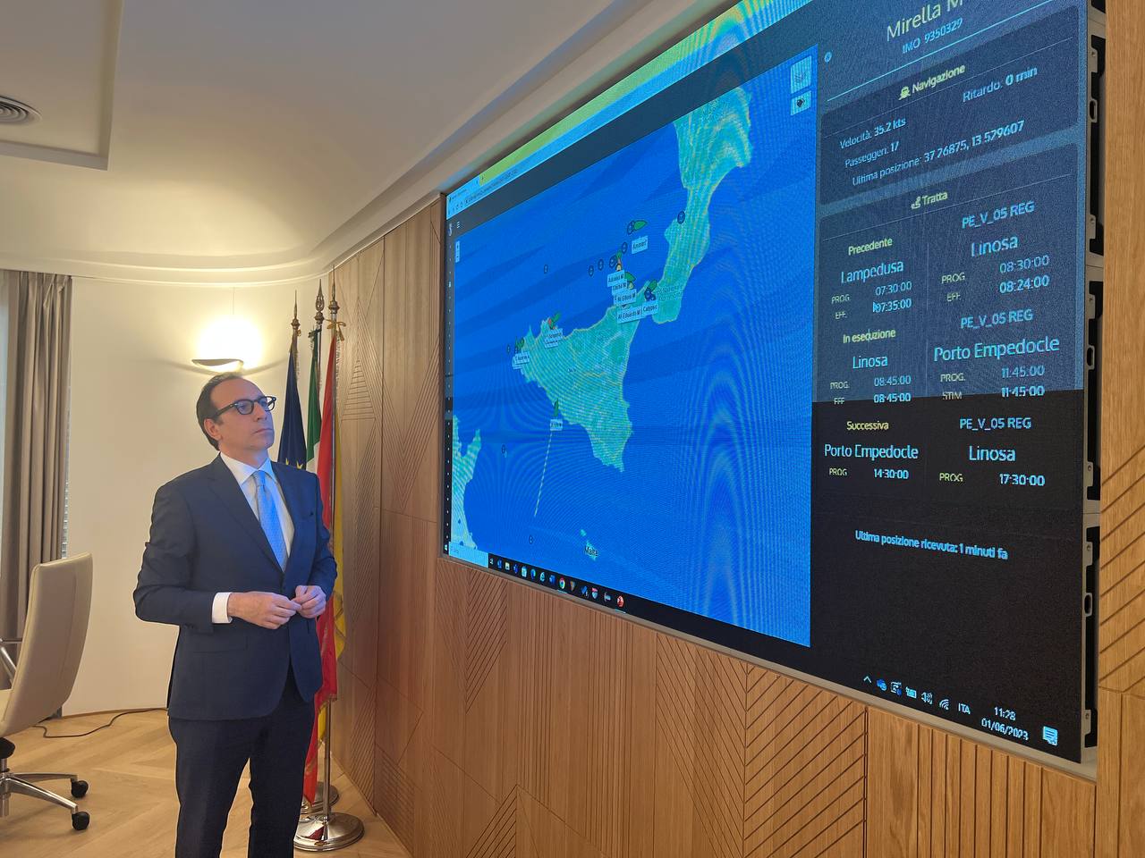Collegamento veloce con le isole minori, la Sicilia attiva un sistema di monitoraggio in tempo reale
