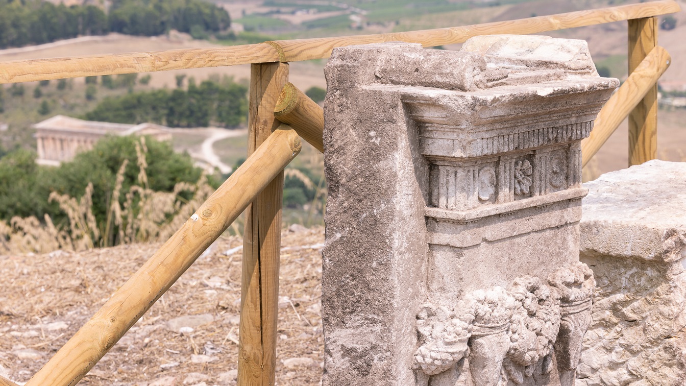 Altare di epoca ellenistica trovato a Segesta