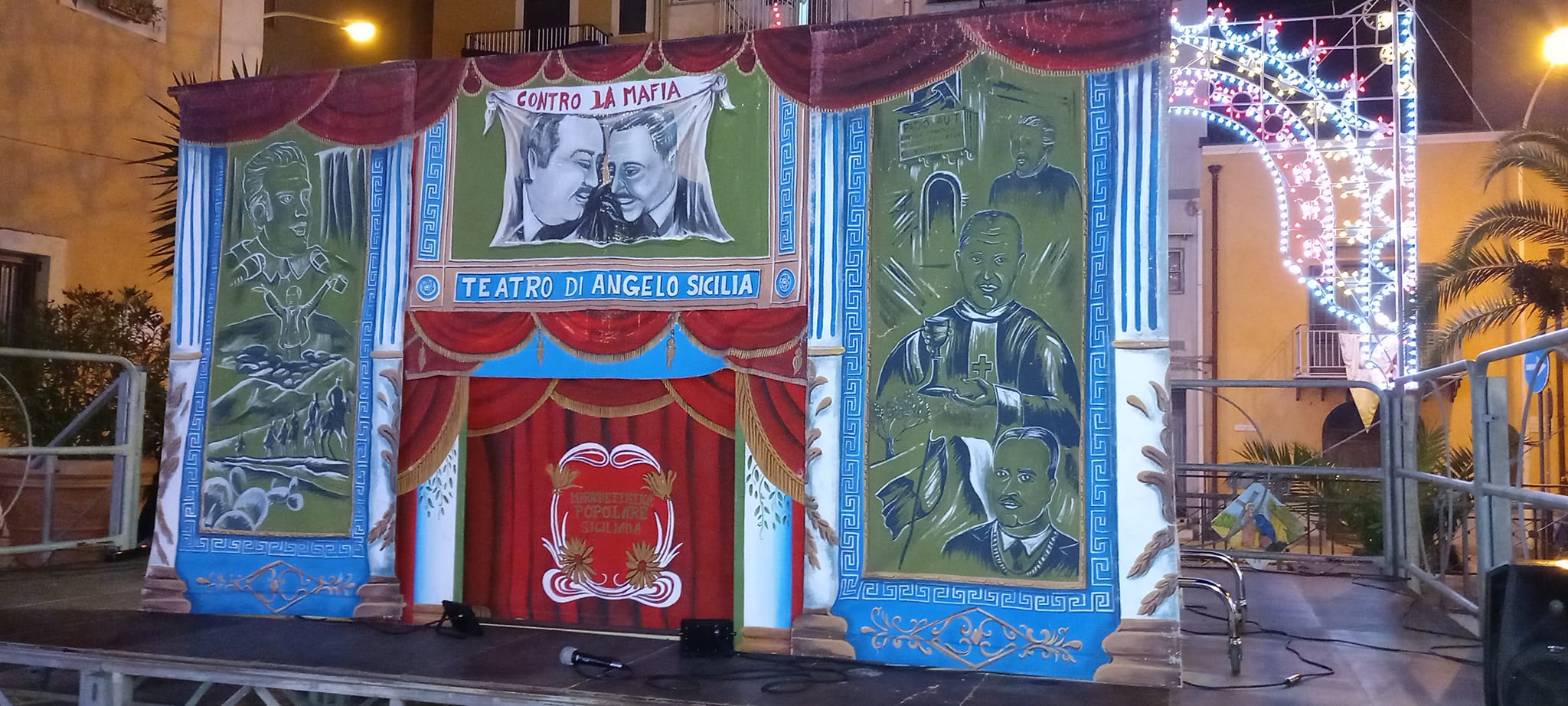 Termini Imerese, aggredito puparo antimafia durante messa in scena su “Padre Pino Puglisi”