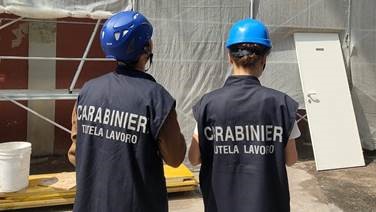Controlli nei cantieri del Palermitano, dai lavoratori in nero all’assenza di sicurezza: le sanzioni