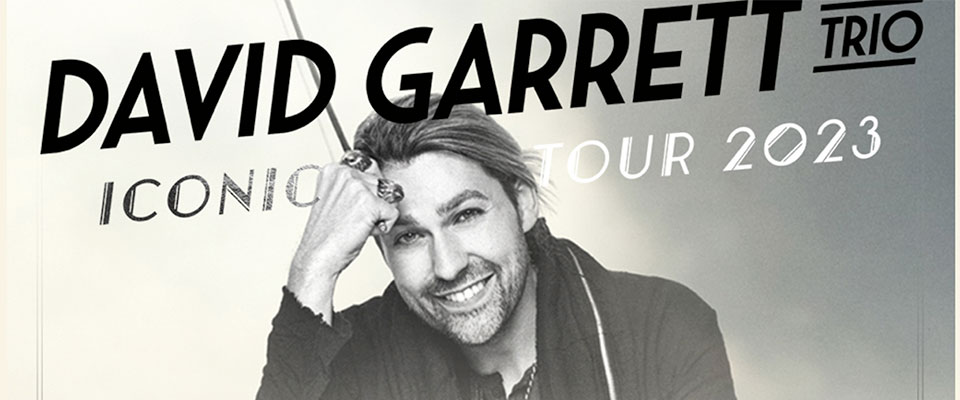 Taormina, il violinista David Garrett in concerto con orchestra del Vittorio Emanuele di Messina