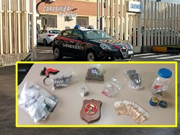 Inseguimento in via Messina, spacciatore braccato dai carabinieri: 34enne in manette