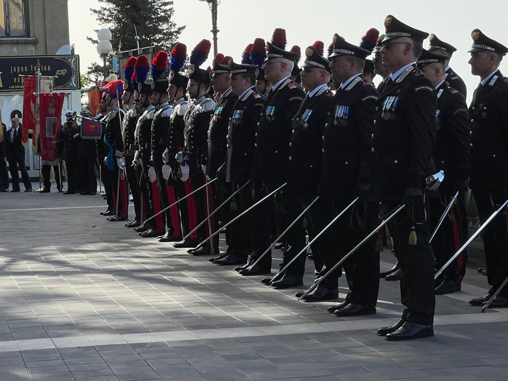 Enna, al Teatro Garibaldi le celebrazioni per i 209 anni dell’Arma dei Carabinieri