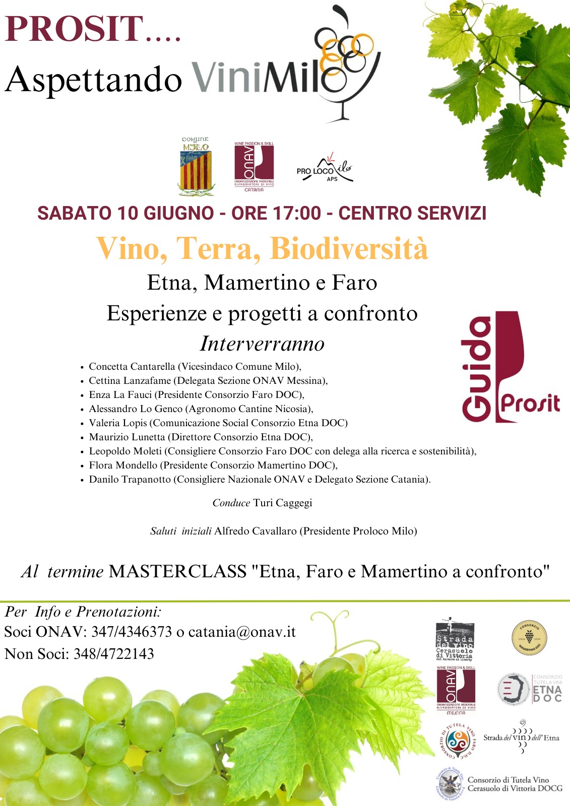 “Prosit, aspettando Vinimilo 2023”, tra masterclass e degustazioni di vini