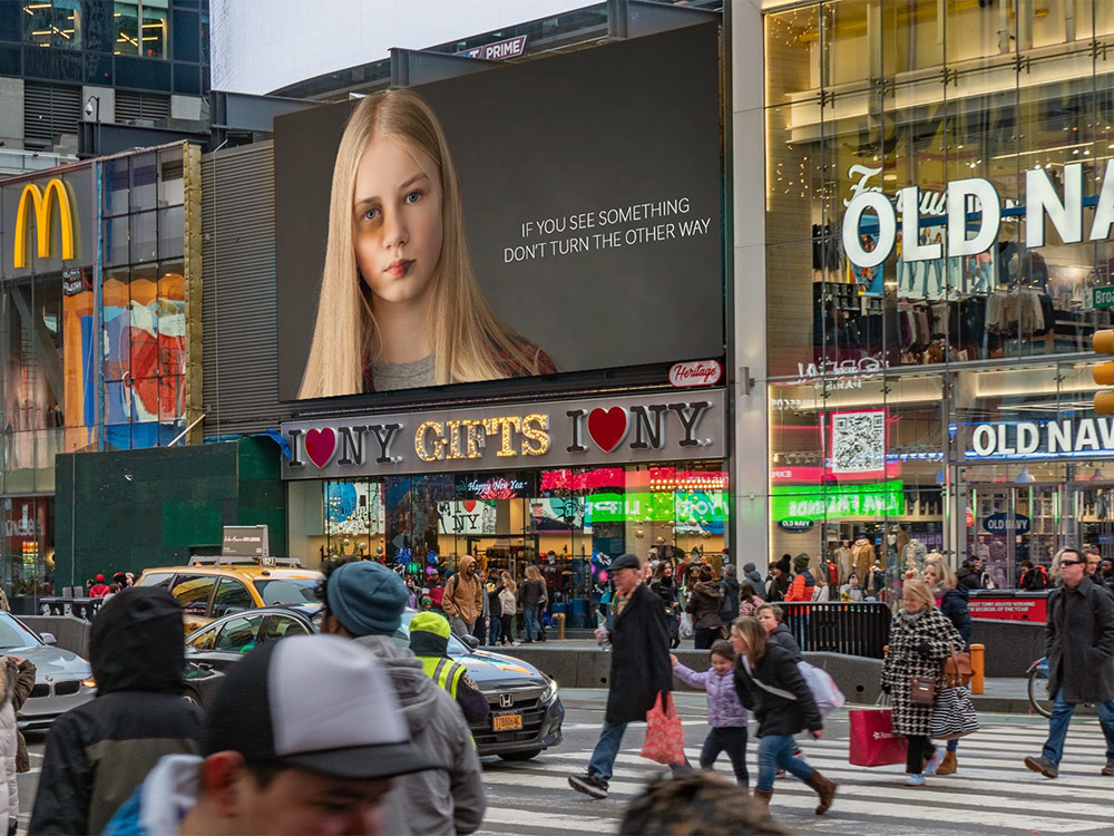 “Invisibile agli occhi”, la campagna contro gli abusi sui minori da Catania a New York