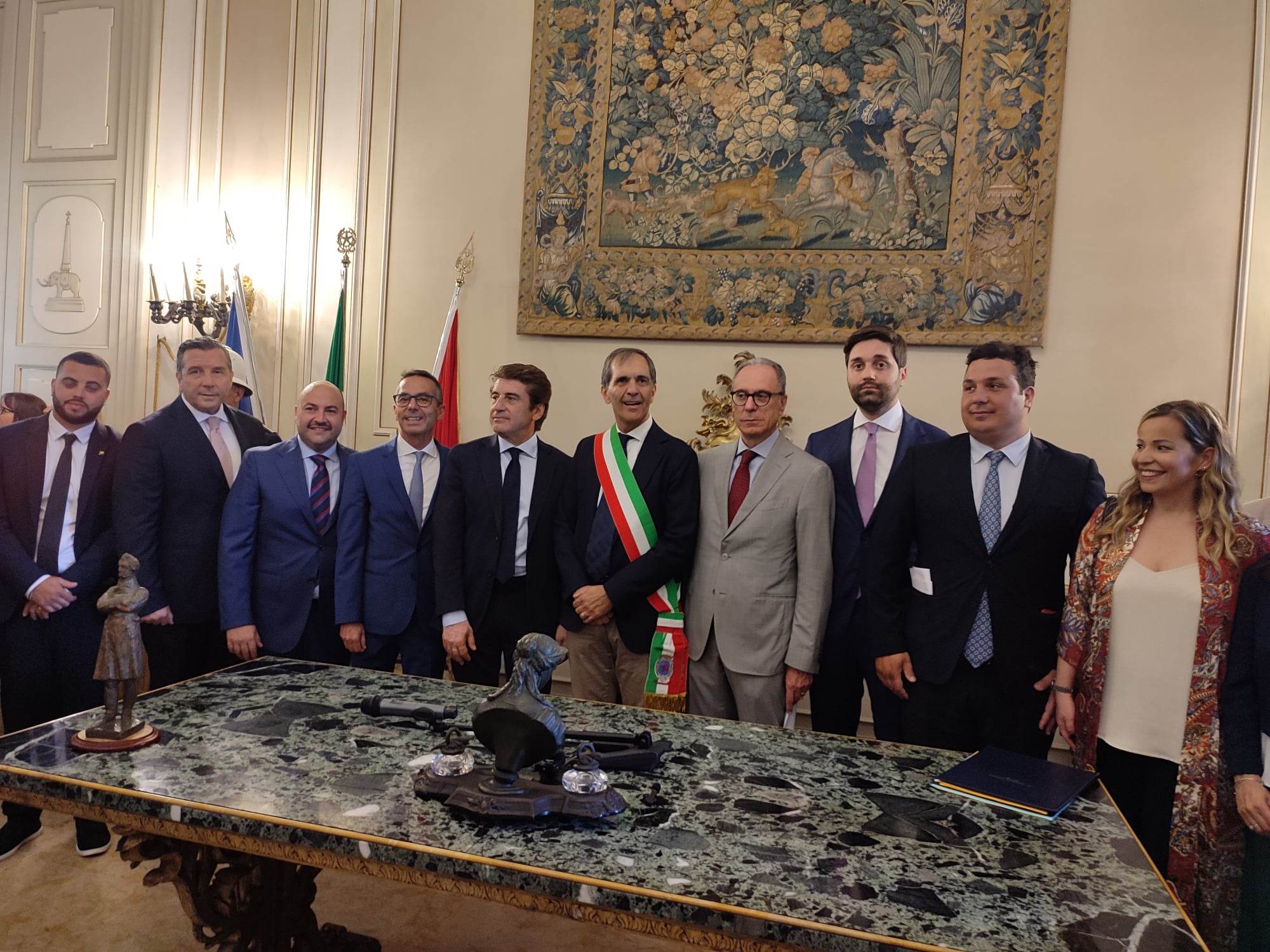 Catania, il sindaco Trantino presenta la giunta: nomi e deleghe degli assessori