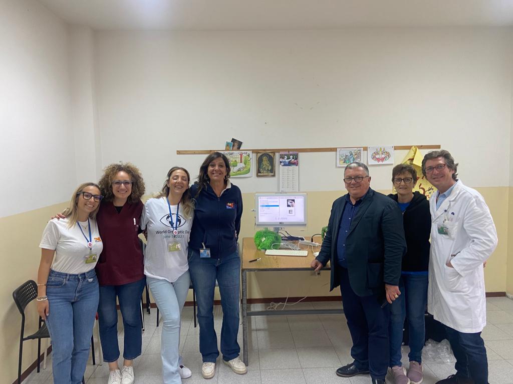 Palermo, screening visivo pediatrico al Cep