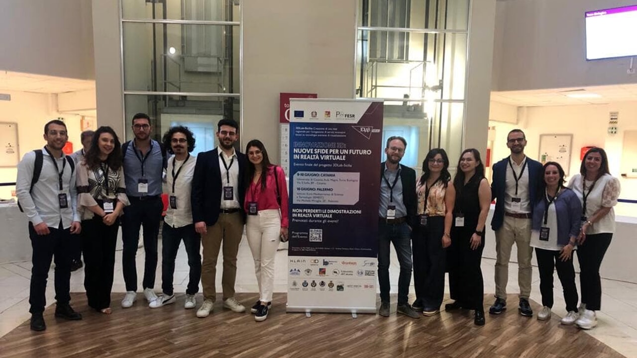 Università di Catania, due giorni di test e confronti sulla tecnologia 3D