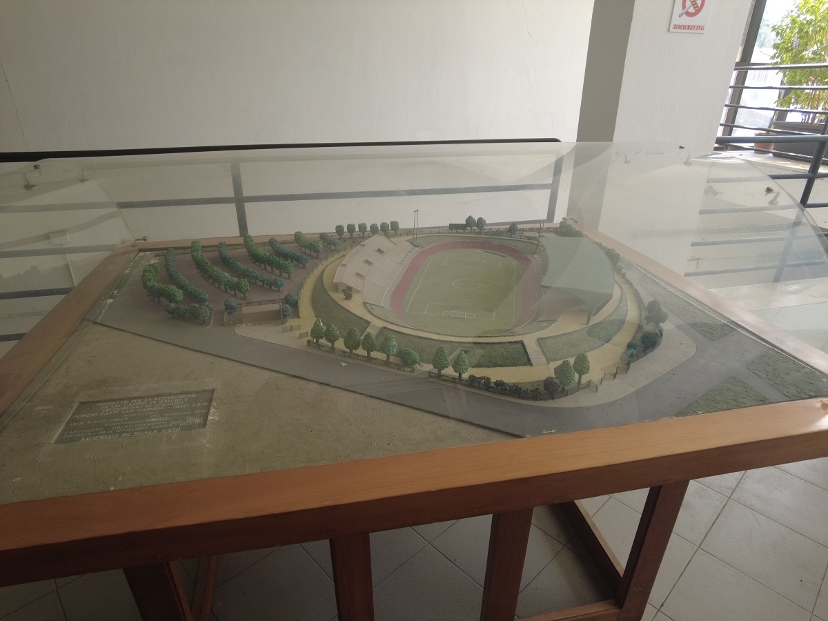 Velodromo Paolo Borsellino a Palermo, visita del ministro Abodi