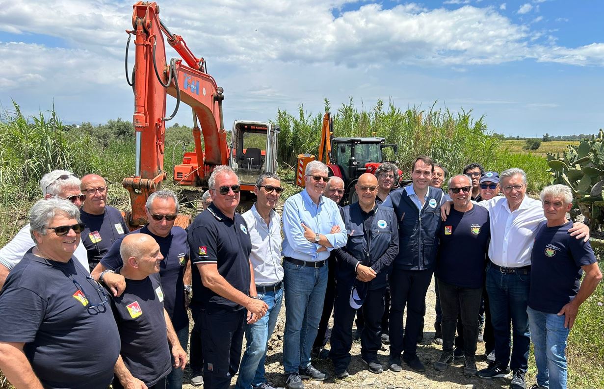 Canale Panebianco, dopo l’alluvione iniziano i lavori. Sammartino: “Manteniamo impegni presi”