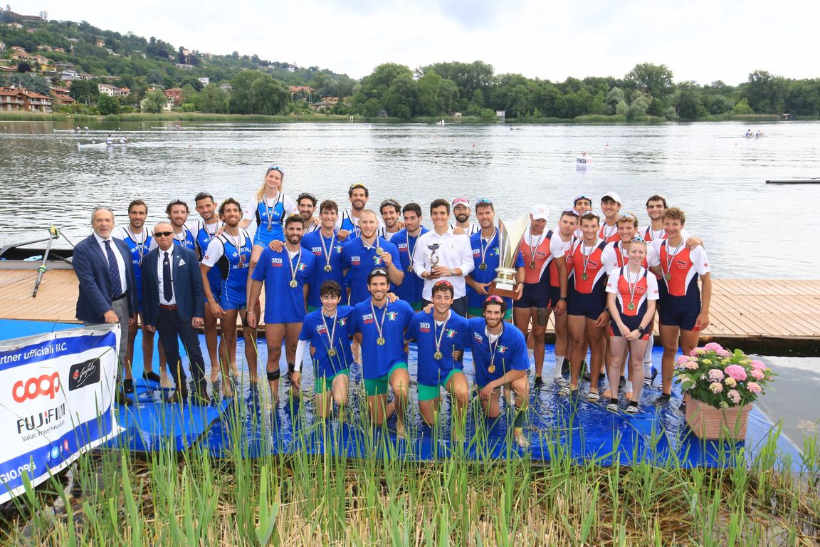Canottaggio, TeLiMar con Gaetani Liseo Campione italiano nel 4- Senior maschile