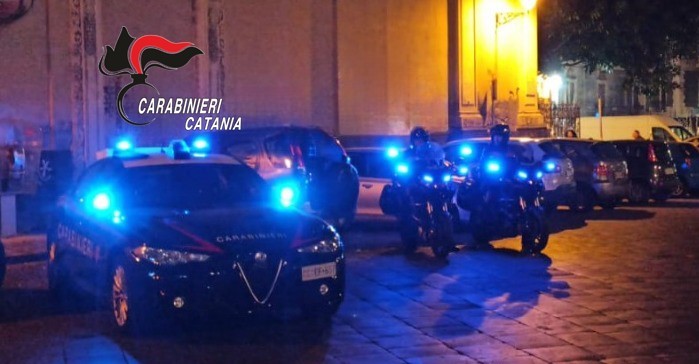Catania “centro”, sicurezza luoghi di lavoro: controlli Carabinieri zone “movida”