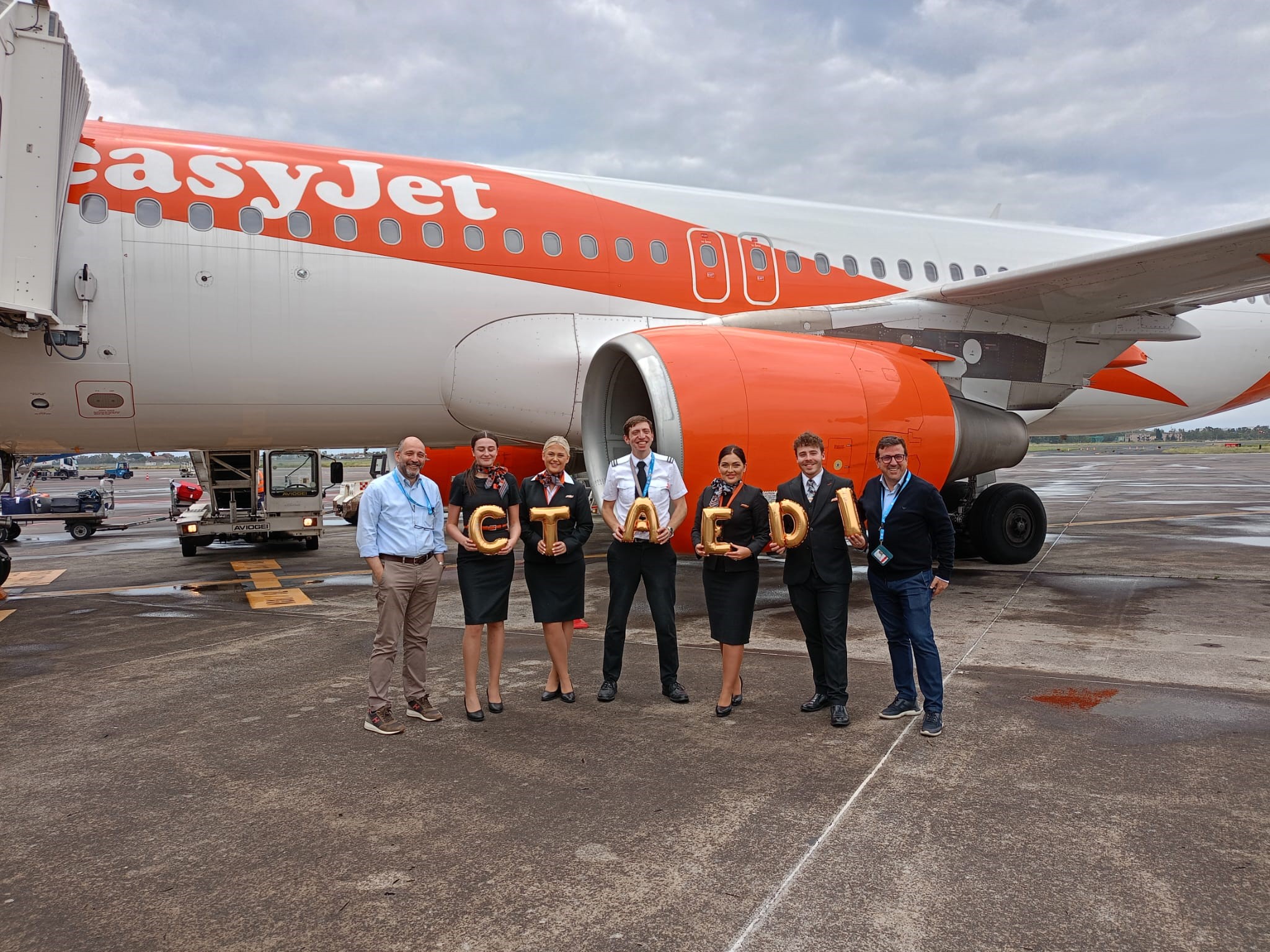 EasyJet amplia l’offerta da Catania, inaugurata la nuova rotta verso Edimburgo