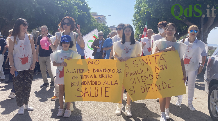 “La sanità è un diritto di tutti”: il grido di protesta degli agrigentini