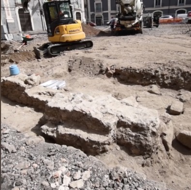 Catania, piazza Cardinale Pappalardo: ritrovamenti archeologici non fermano riqualificazione