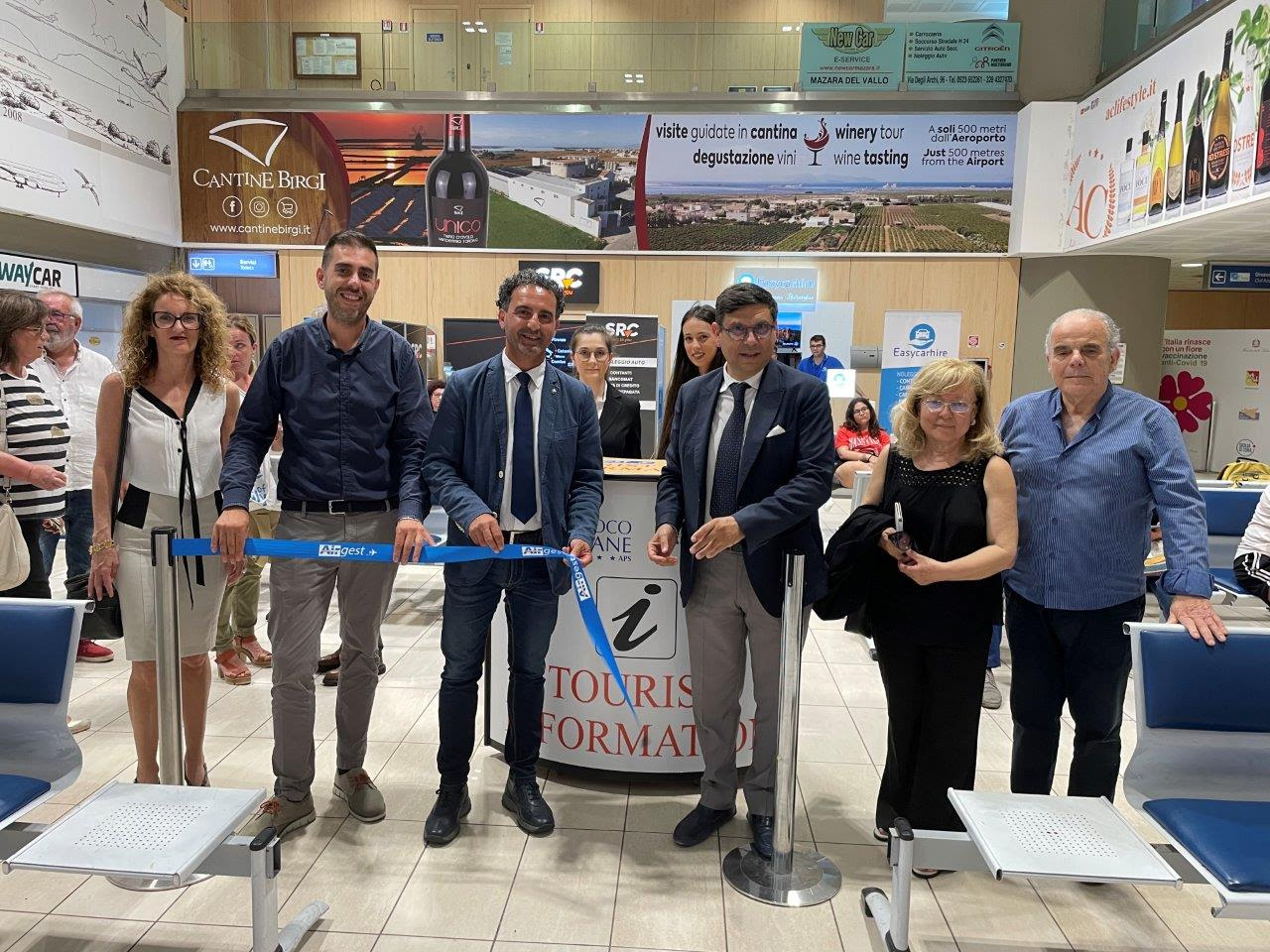 Aeroporto di Trapani Birgi, Inaugurato info-point turistico gestito da pro loco