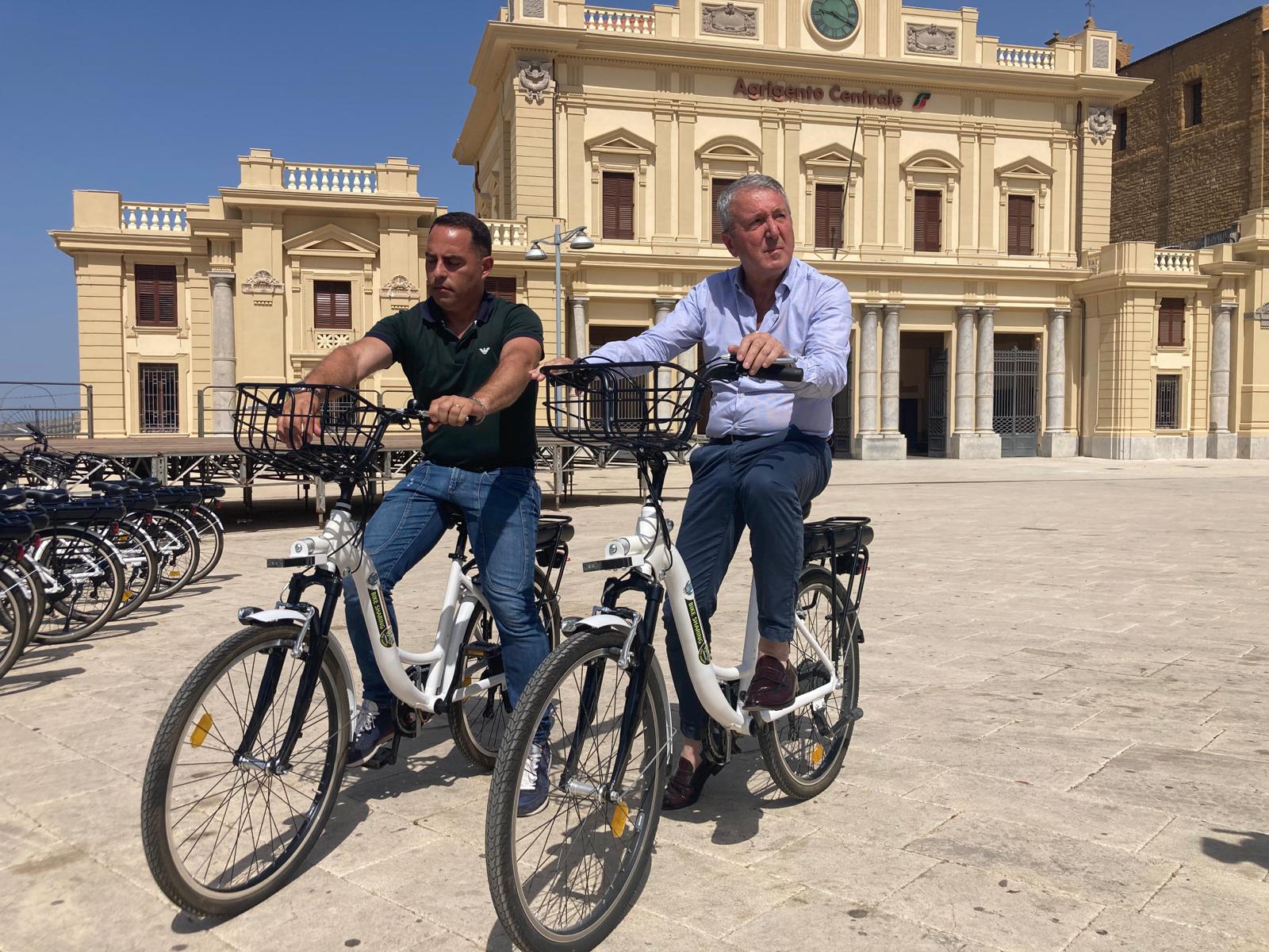 Inaugurato il bike sharing nella Città dei Templi