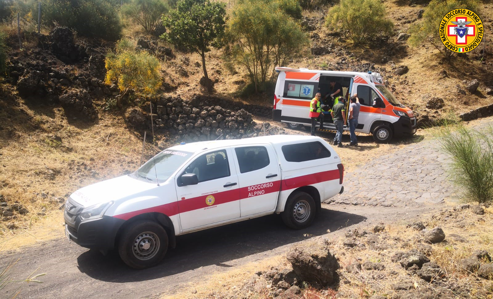 Etna, malore per operaia forestale: soccorsa e messa in salvo