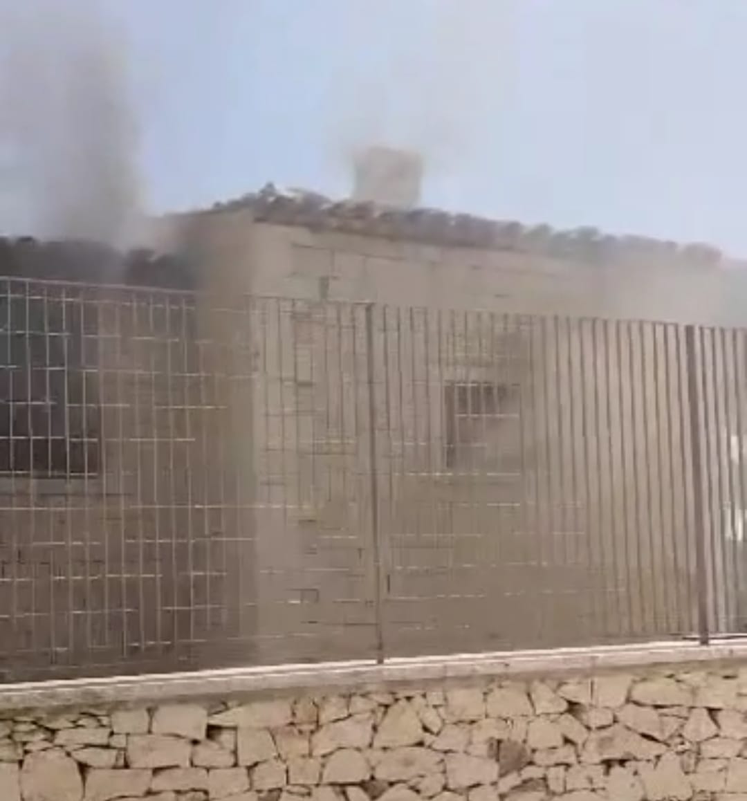 Incendio a Sampieri: depuratore prende fuoco – VIDEO