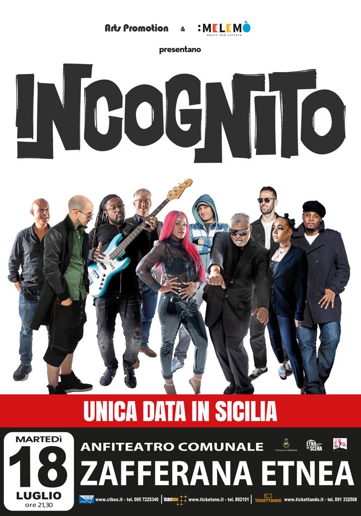 Galleria foto '“Etna in Scena”, gli Incognito si esibiscono a Zafferana Etnea' - foto 1
