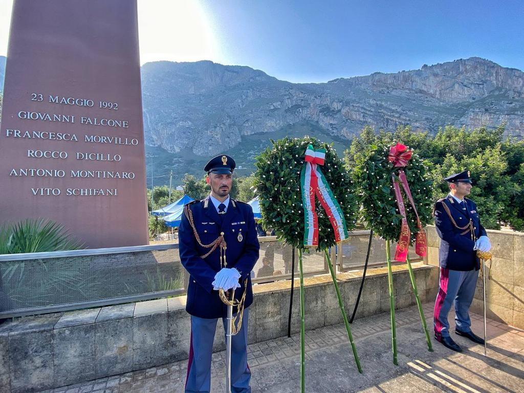 Mazzeo al Monumento per le vittime di Capaci: “Tappa doverosa”