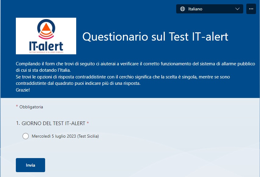 IT-Alert, perché i telefoni dei siciliani hanno vibrato alle ore 12 – VIDEO