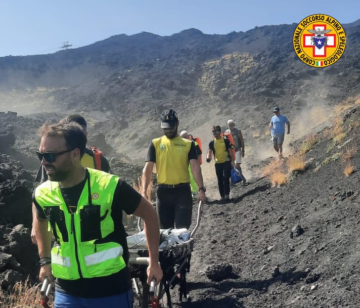 Etna, turista tedesca ha un malore e muore durante escursione
